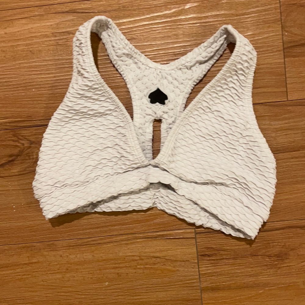 Booty by brabants White croco top